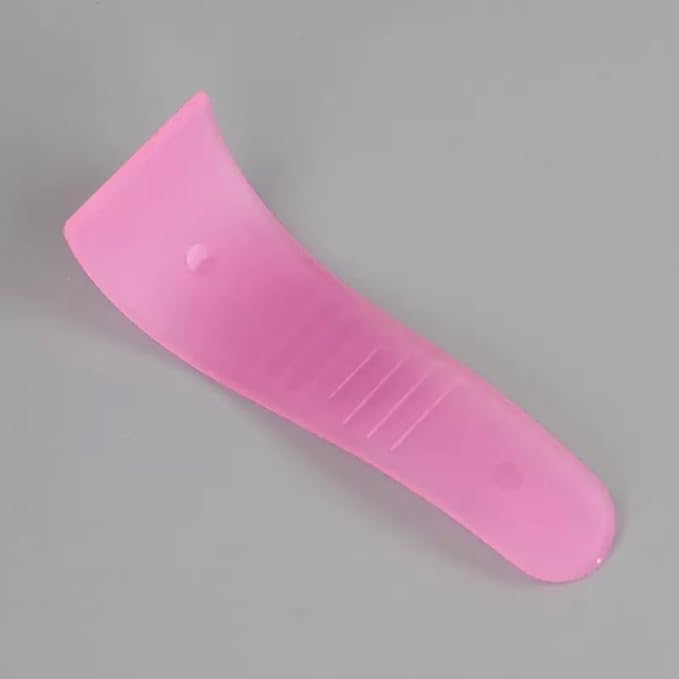4 Pcs White and Rose Red Portable Hair Wax Cleansing Spatulas Sticks Mask Scraper Plastic Waxing Applicator Creams Hair Removal Beauty Tools