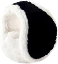 Pocadri Soft Faux Fur Ear Muffs for Women Behind Head Fuzzy Ear Covers Unisex Plush Headband Ear Warmer Cold Weather