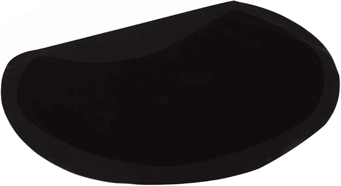 OmySalon 3'x2' Salon Floor Mat for Hair Stylist Anti Fatigue, Barber Standing Mats with Round Cut Out for Hair Styling Chair, Barbershop Spa Hairdressing Equipment