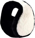 Pocadri Soft Faux Fur Ear Muffs for Women Behind Head Fuzzy Ear Covers Unisex Plush Headband Ear Warmer Cold Weather
