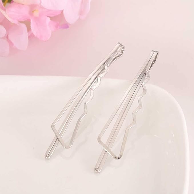 WHITEBRIDGE 16pcs Gold And Silver Bobby Pins For Women Girls