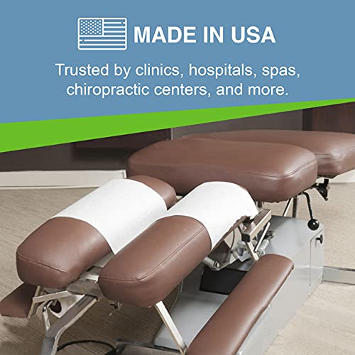 Headrest Paper Rolls – 25-Pack | 8.5" x 225' | Smooth 13 lb Disposable Paper for Medical, Exam & Chiropractic Tables