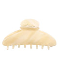 HAIMEIKANG Large Acetate 4 Inch Hair Claw Clip for Women - French Style Hair Claws for Thick Hair with Non-Slip Teeth, Hair Accessories for Updos, Buns & Ponytails