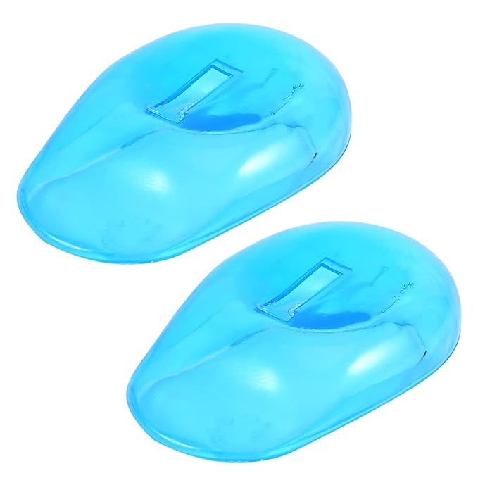 Ear Covers For Hair Dryer, ear covers for hair dryer, Cimenn 2pcs Blue Ear Cover Anti Staining Plastic Guard Earmuffs From The Dye