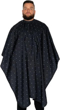 Barber Strong The Barber Cape Haircut Cover for Men, Hair Repelling and Static-Reducing Material, Water Resistant Fabric