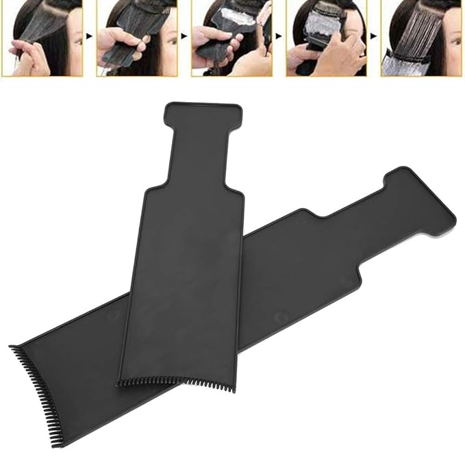 Highlighting Board, Highlighting Sectioning Board, Balayage Board, Hair Color Barber Shop Hair Dye Color Board DIY Hairdressing Hair Color Board