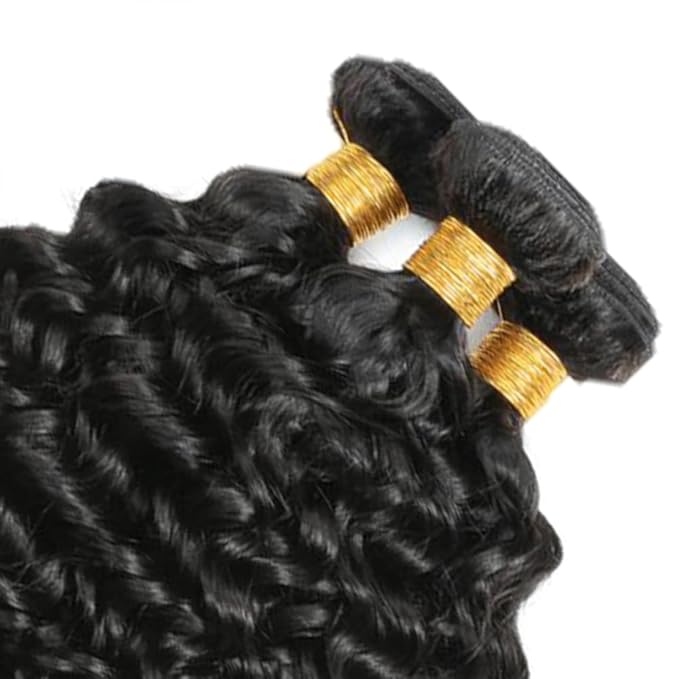 Water Wave Bundles Human Hair Color 1B Bundle Brazilian Virgin Soft and Silky Remy Hair 3 Bundles 24 26 28 Inch Niegmeag Natural Black Wet and Wavy Bundle Double Weft Hair Weave 300g