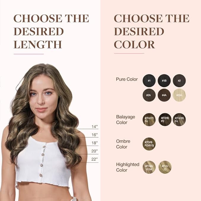GOO GOO Clip in Hair Extensions Real Human Hair, Remy Human Hair Extensions Clip ins for Women, Natural Human Hair, 22inch 110g 7Pcs, 4/26/4 Balayage Chocolate Brown to Honey Blonde