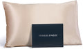 Fishers Finery 25mm 100% Pure Mulberry Silk Pillowcase (Taupe King)