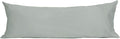Sunflower Body Pillowcase 100% Cotton Long Pillow Cover/Case Envelope Closure 1 Pack, 21×54 inches Storm Gray, Soft and Breathable