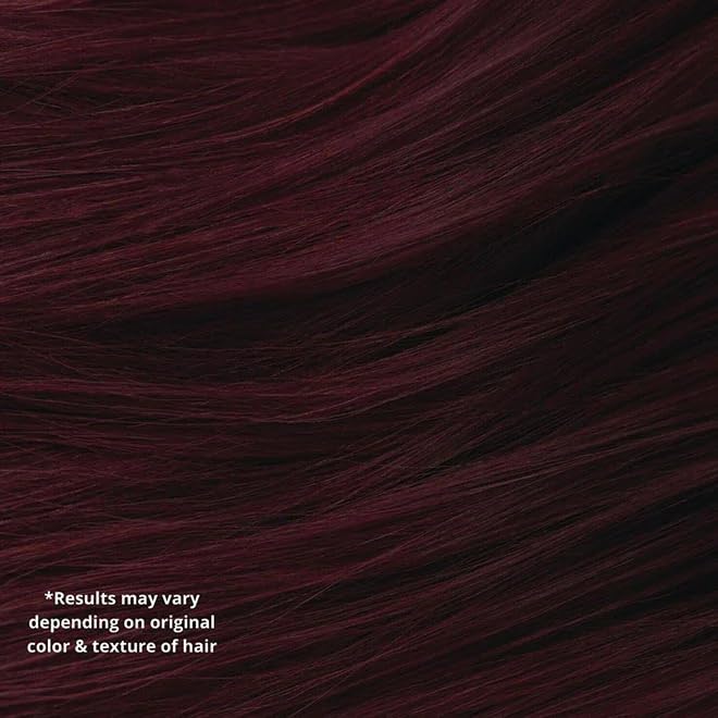 Reshma Beauty 30 Minute Henna Hair Color Infused with Organic Henna Lawsonia Inermis 100% Gray Coverage for Soft, Shiny Hair, Plant-Based Hair Dye—1.05 oz Pack of 1 (Burgundy)
