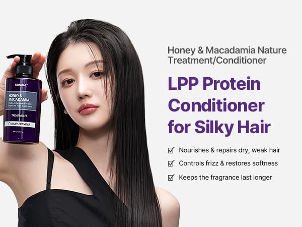 KUNDAL Cherry Blossom Conditioner + Blackberry Bay Shampoo Set | Damage Repair, Deep Hydration & Long-Lasting Fragrance Duo