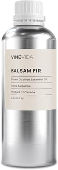 VINEVIDA Balsam Fir Essential Oil 32 oz - Undiluted Balsam Fir Oil - DIY Candle Scents - Bulk Essential Oil - 946.36 ml