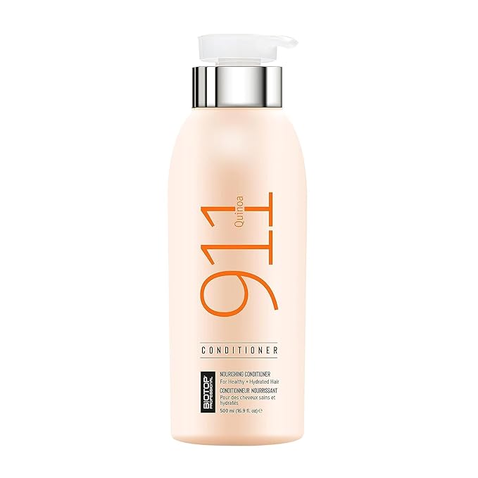 Biotop Professional 911 Quinoa Hair Conditioner - Hydrating Conditioner for Hair Health + Frizz Control - Repairing, pH Balancing & Nourishing Treatment for Dry Ends - (16.9 oz/500ml)