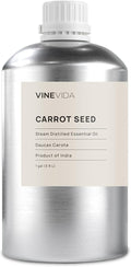 VINEVIDA Carrot Seed Essential Oil - Gallon Carrot Oil - Undiluted - Bulk Oil for Soap Making & Candle Scents - 8 lbs