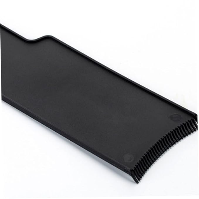 Hair Sectioning Board Dyeing Board Comb Hair Coloring Kit Barber Flat Top Paddle Comb Hairdressing Tools Black (L).