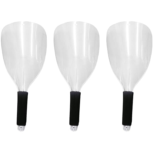 Saycker 3Pcs Face Shield for Hairspray,Plastic Barber Face Shield,Handheld Hairspray Face Shields,Reusable Face Protective Cover for Hairdressing Hair Stylist Cutting Dust Makeup Protector(Clear)