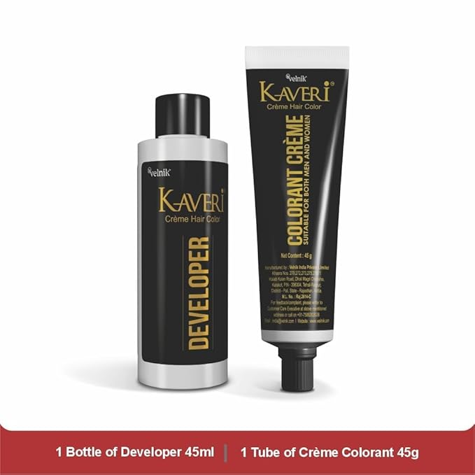 Creme Hair Color Permanent Hair Dye Color - With Improved Creme Formula for 100% Gray Coverage Ammonia Free Hair Color Dye for Rich Bright Long lasting (Flame Red, 3.04 Fl Oz)