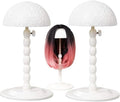 Youngther 2Pcs Wig Stand Adjustable Height Hat Display Portable Folding Wig Head Holders Plastic Wig Stand for Styling Wig Hair Drying Display(2 PCS (PACK OF 2) )(PACK OF 2)