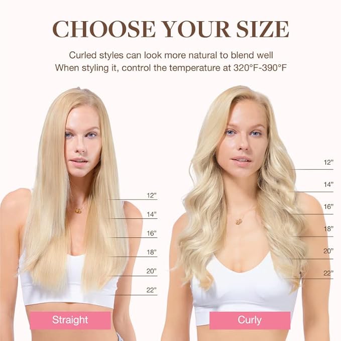 GOO GOO Clip in Hair Extensions Real Human Hair, Remy Human Hair Extensions Clip ins for Women, Natural Human Hair, 20inch 150g 9Pcs, 8A/22 Medium Brown Highlighted Golden Blonde