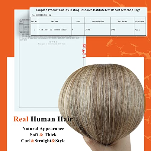 Full Shine Invisible Tape in Hair Extensions Color 3 Brown Fading to 8 Light Brown and 22 Blonde Balayage Soft Remy Tape in Hair Extensions Human Hair 14Inch 20Pcs 50Gram Seamless Tape Ins