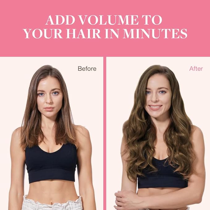 GOO GOO Clip in Hair Extensions Real Human Hair, Remy Human Hair Extensions Clip ins for Women, Natural Human Hair, 20inch 110g 7Pcs, 4A Chocolate Brown