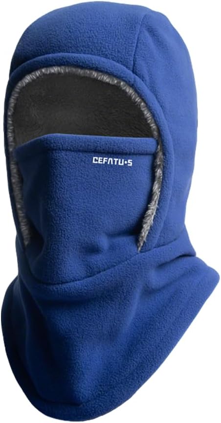 Unisex Windproof and Warm Balaclava, Winter Warm Neck Mask Ear Covering Balaclava Hat for Skiing,Motorcycle