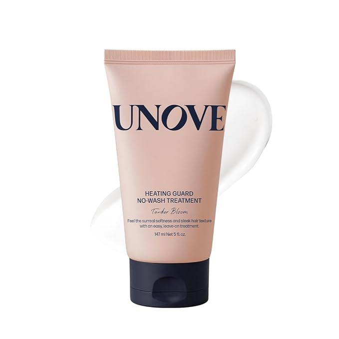 UNOVE Heating Guard No-wash Leave In Hair Treatment 147ml/4.97fl.oz | Hair Leave In Conditioner For Frizzy Dry Damaged Hair | Hair Heat Protectant & Frizz Control | Deep Conditioning