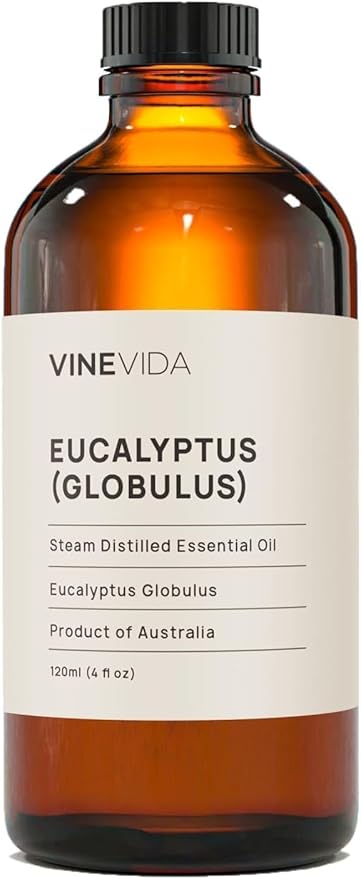 VINEVIDA Eucalyptus Essential Oil 16 oz - Undiluted Eucalyptus Oil - DIY Candle Scents for Candlemaking - Bulk Essential Oil for Soap Making Safe for Skin
