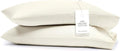 Boll & Branch Signature Hemmed Pillowcase Set - King, Cream - Luxury 100% Organic Cotton - Buttery Soft and Breathable - Softer with Every Wash - 2 Pillowcases Included