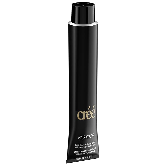 Cree Professional 7.66 - Intense Red Blond Permanent Hair Color - Long Lasting, Rich Vibrant - Gray Coverage 100ml - 3.4 fl.oz.