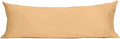 Sunflower Body Pillowcase 100% Cotton Long Pillow Cover/Case Envelope Closure 1 Pack, 21×54 inches Desert Mist, Soft and Breathable