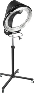3 in 1 Orbiting Infrared Hair Dryer, 1000W 360° Rotatable Standing Hair Dryer with Control Panel, Adjustable Height Temperature and Timing 6 Modes Standing Hair Steamer for Salons, Homes