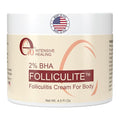 Folliculitis Cream – Folliculitis Treatment for Red Bumps, Ingrown Hairs & Razor Irritation – 2% BHA, Tea Tree, Salicylic Acid, Turmeric & Aloe – Scalp Acne treatment (4 oz)