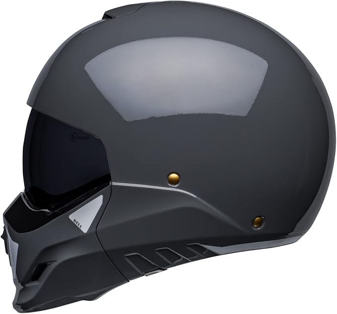 Bell Moto Broozer Duplet Gloss Nardo Gray Large