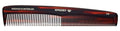 #28 Handmade Wide Narrow Tooth Comb Tortoise Havana Acetate Thick Coarse Curly Thin Fine Straight Hair Detangling Parting Grooming Teasing Hair Styling Hairdresser Barber Hairdressing Wet Dry