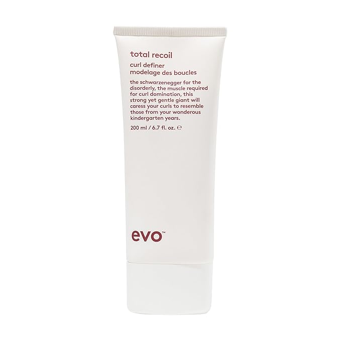 EVO Total Recoil Curl Definer - Full Size Strong Hold Definer To Activate Shape For A Polished, Soft, Frizz Free Finish - 6.7fl.oz