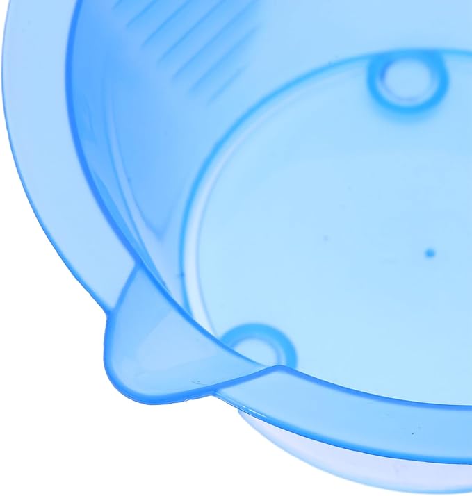 Hair Dye Bowl Transparent Salon Hair Color Mixing Bowl with Scales Professional Dye Supplies for Precise Color Control and Highlights 2.6 Inch Compact Size