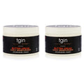 tgin Butter Cream Daily Moisturizer Duo For Natural, Dry, Curly Hair - Type 3c and 4c - Styler - 12 Oz - 2 PACK