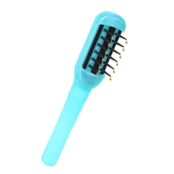Hair Oil Applicator Comb, Hands-Clean Oiling Brush for Quick Even Application, Wide Teeth Oil Distribution Comb with 10ml Container/Scale Handle for Women/Girls Thick/Curly Hair Daily Care