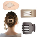 Large Flat Hair Clips for Woman,3PCS French Flat Hair Claw Clips,Duckbill Hair Clips for Thick and Thin Hair,Matte No-Slip Hair Clip Strong Hold Barrettes