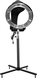 Hair Dryer, 850W Professional Orbiting Infrared Stand Hair Dryer Color Processor with 3-in-1 Orbital Hair Dryers, Multi-Mode Home Standing Hair Dryer, Quiet and Easy to Use, Black