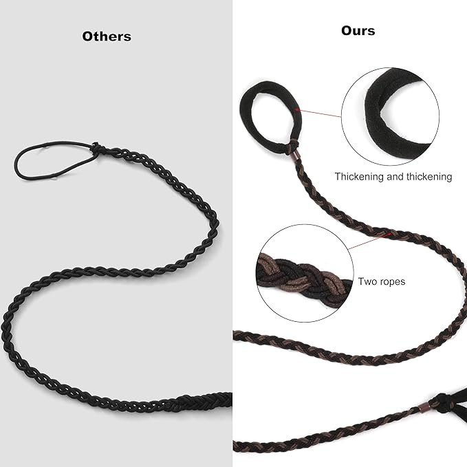 Sport Hair Ties for Women Pony Tails Elastic Hair Ties for Gym Braided Hair Ties Spiral Hair Ties for Swimming Sports