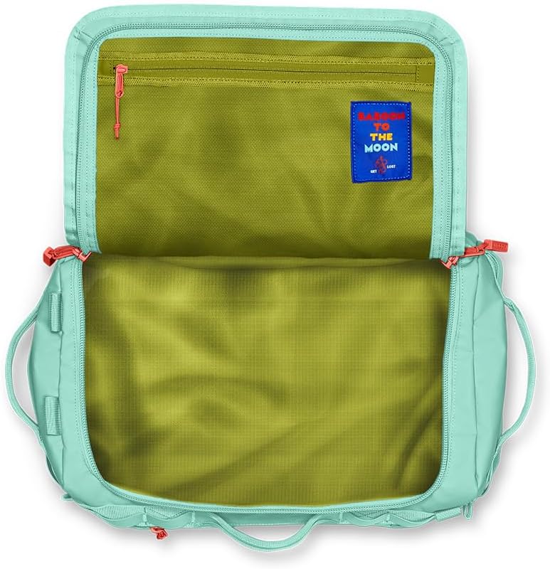 Baboon to the Moon Go-Bag Small 40L – Detachable Straps, Small Duffle Bag for Travel, Gym Bag for Women, Mens Travel Bag, Duffel Bags for Traveling, Travel Duffel Bags for Women (Aqua Drift)