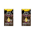 Garnier Hair Color Olia Ammonia-Free Brilliant Color Oil-Rich Permanent Hair Dye, 6.0 Light Brown, 1 Count (Packaging May Vary) (Pack of 2)