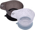 Colortrak Galaxy Glitter Bowls With Suction Cup Holder for Hair Coloring Process - Includes Removable Suction Rings for Functionality and Stability for Professionals and Stylists, 2-Pack