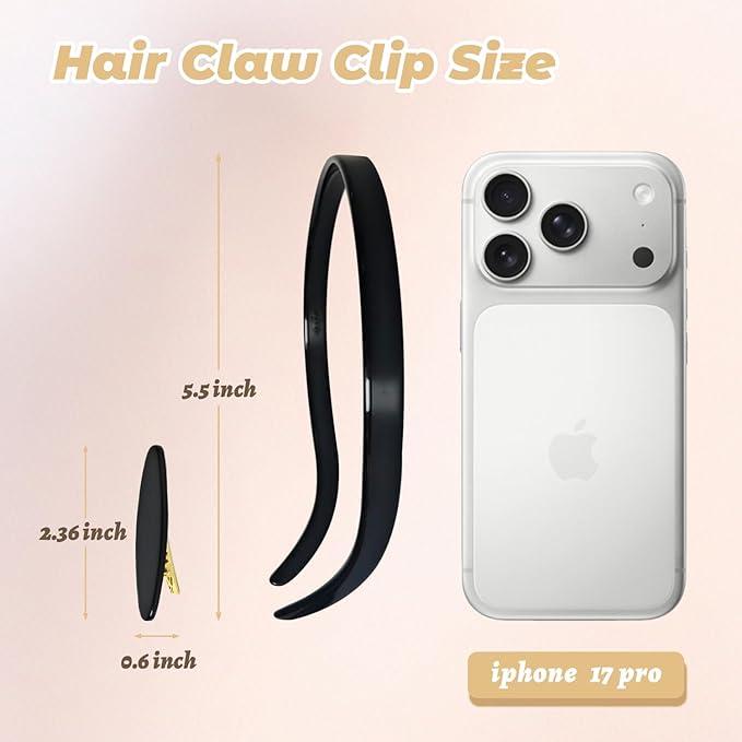 Hair Bands Eyewear-Friendly Design, Hairbands for Women - Non-Slip Thin Headbands with Teeth, No Pressure & No Headache Sunglasses Headband (Black)