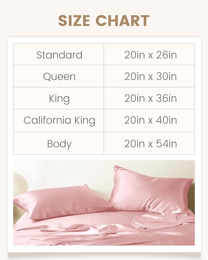 THXSILK Mulberry Silk Pillowcase Hypoallergenic Zipper Pillow Case - Highest Grade 6A+ 100% Pure Mulberry Real Silk Pillowcase, 1PC (Light Pink, Queen Size 20"x30")