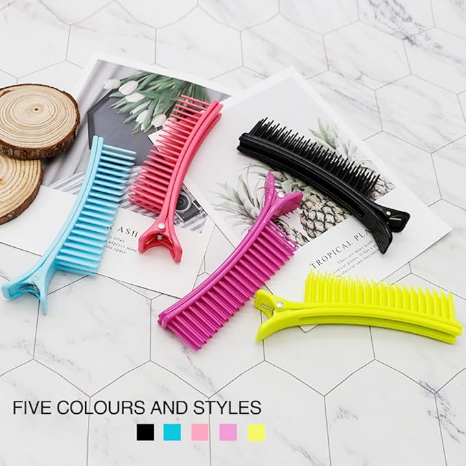 Hair Salon Clips - 2 Pack Sectioning Hair Clips for Styling and Professional Use Lightweight and Durable Design