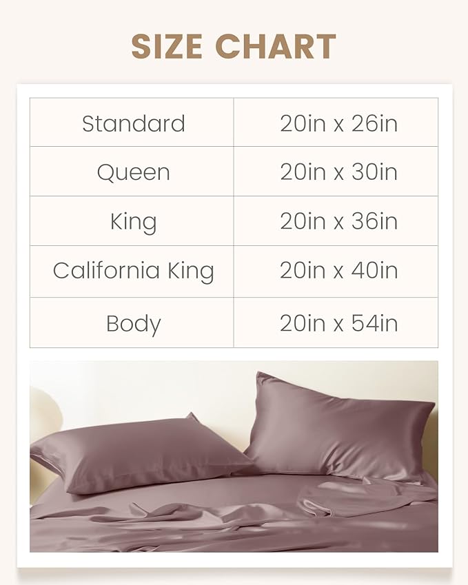 THXSILK Set of 2 Natural Mulberry Silk Pillowcase for Hair and Skin, Standard Size 20"x26" Silk Pillow Cases, Soft Smooth Cooling Premium Grade 6A+ Silk Pillow Cover with Concealed Zipper (Purple)